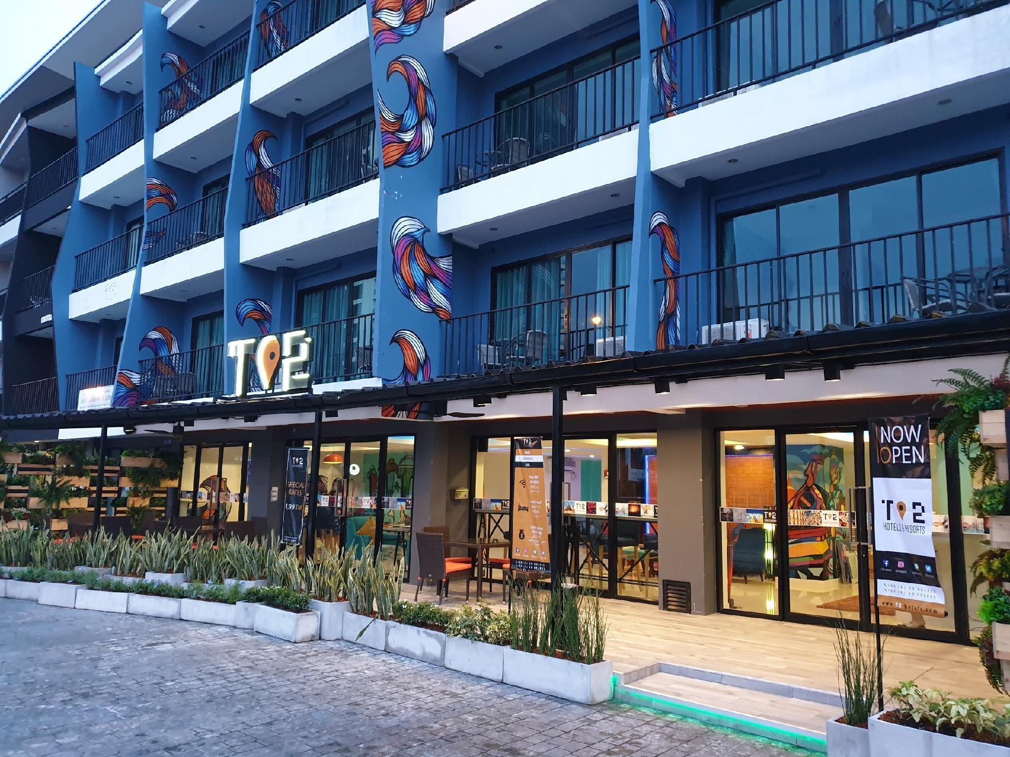 T2 Jomtien Pattaya Hotell Exteriör bild
